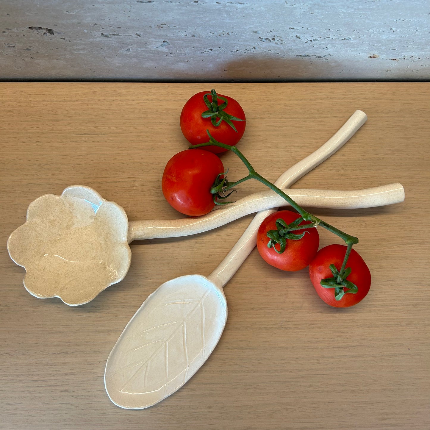 Mix n More Floral Serving Spoons