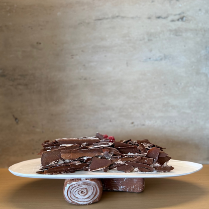 Buche Cake Platter