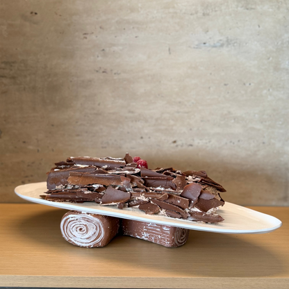 Buche Cake Platter