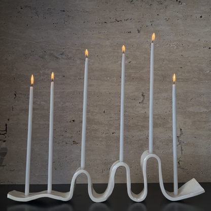 Alverra Candleholder Beige