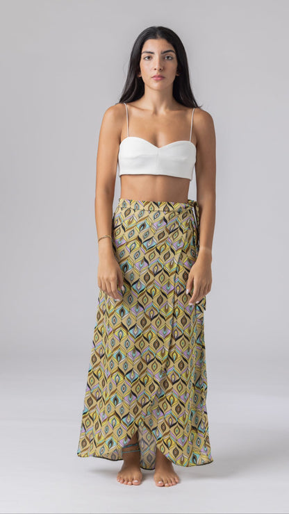 Leila Wrap Skirt